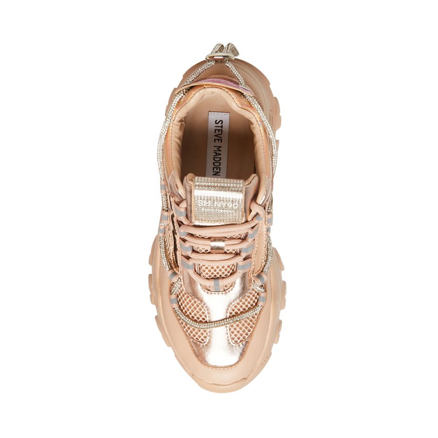 Zapatillas Steve Madden Miracles Mujer Beige | ES UZ1E93